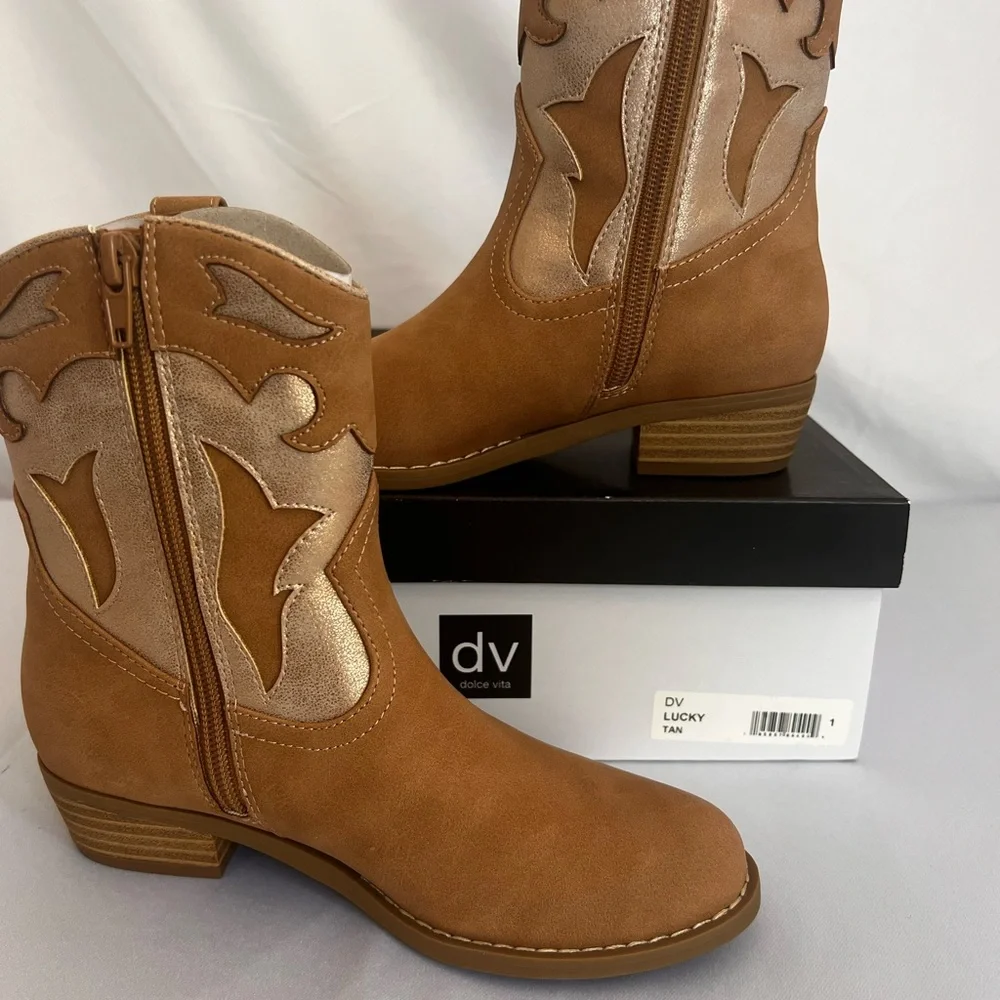 DV By Dolce Vita Lucky  Kids Western Boot